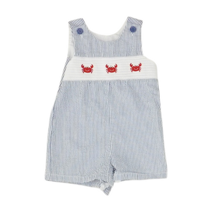 Blue Striped Sleeveless One-Piece