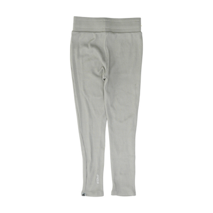 Gray Striped Active Leggings