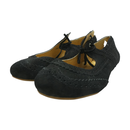 Black Slip-On Flats