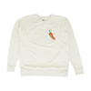 Beige Plus Size Graphic Sweatshirt Pullover