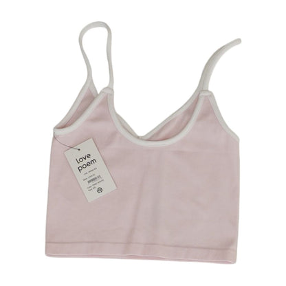 Pink Solid Tank