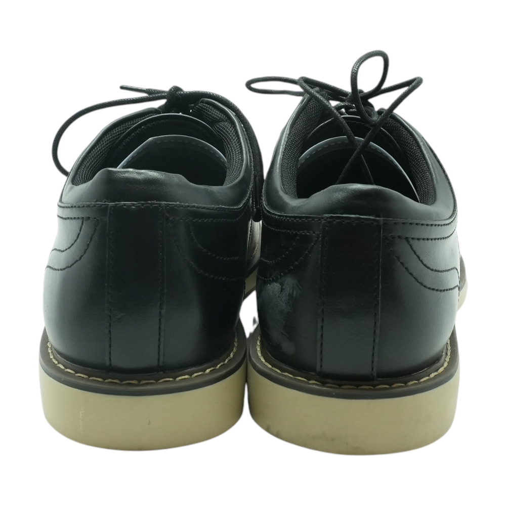 Black Lace-Up Dress Shoes