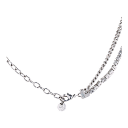 Costume Cubic Zirconia Tennis Necklace