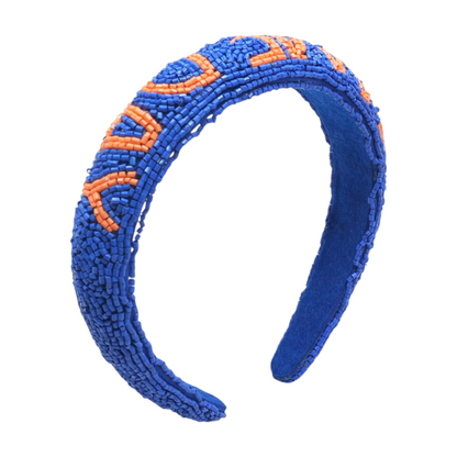Blue Game Day Headband