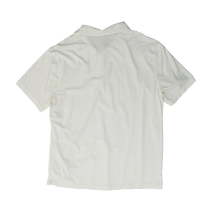 Ivory Solid Short Sleeve Polo