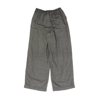 Gray Striped Regular Pants
