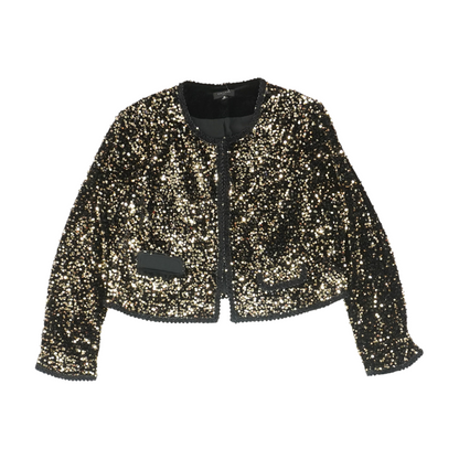 Black Solid Blazer