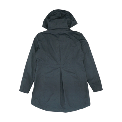 Gray Geometric Rain Jacket