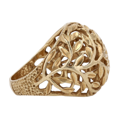 14K Yellow Gold Fashion Ring