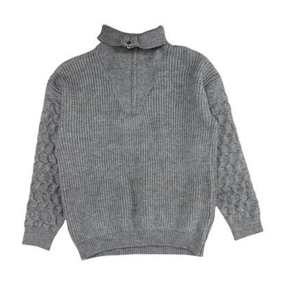 Gray Pullover Sweater