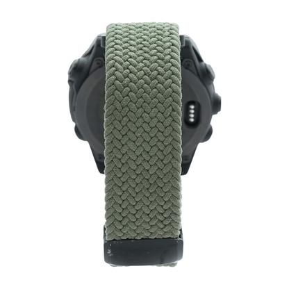 47mm Fenix 8 Solar Black Smartwatch Green Band M/L