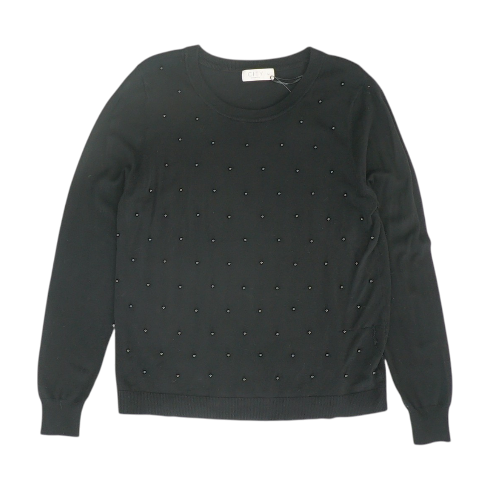 Black Pullover Sweater