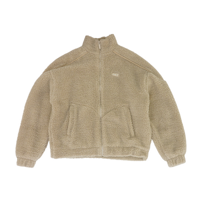 Beige Solid Jacket