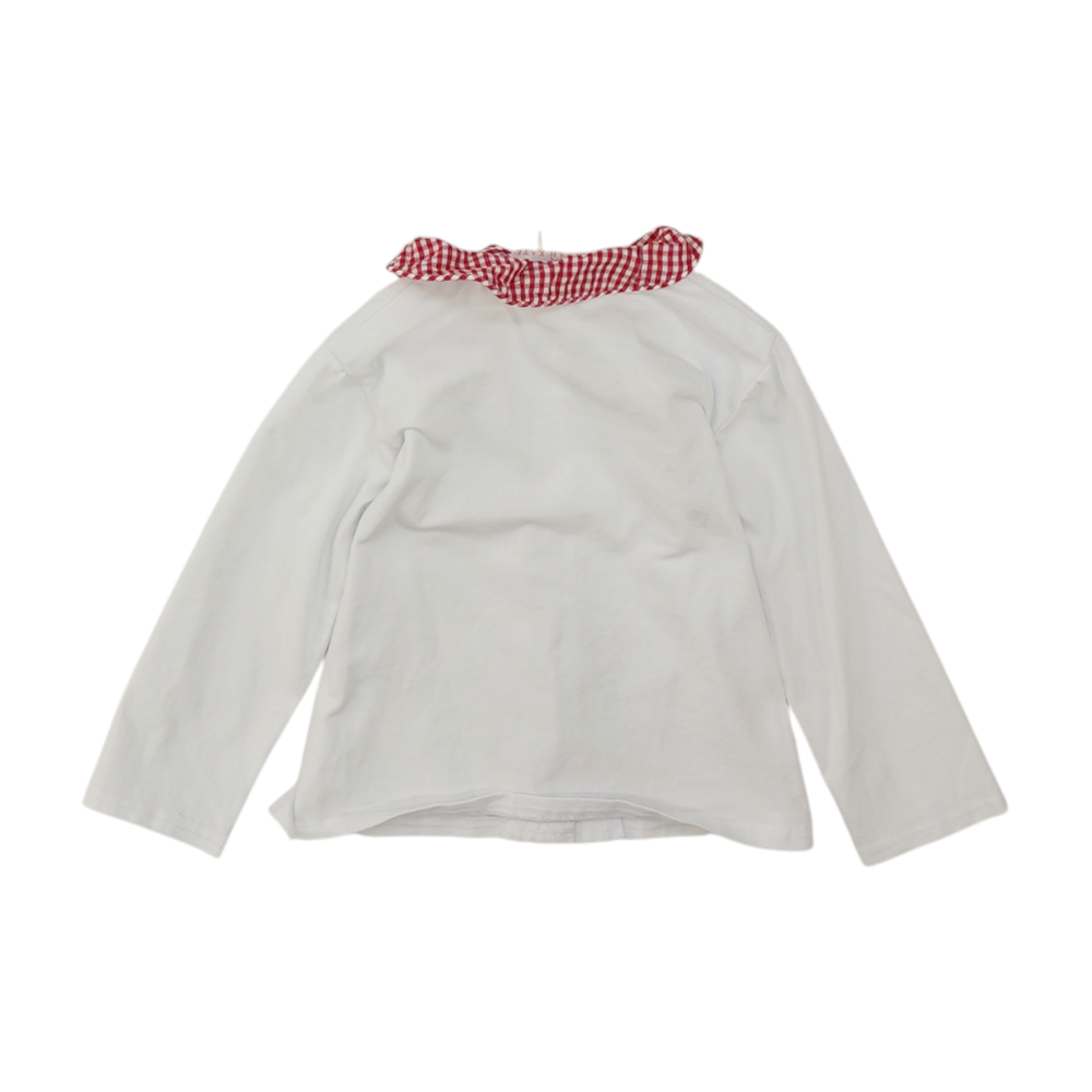 White Long Sleeve Button Down