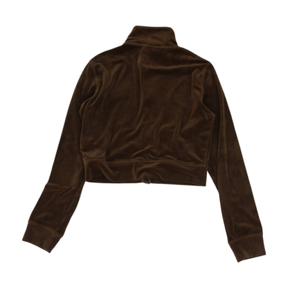 Brown Solid Active Jacket