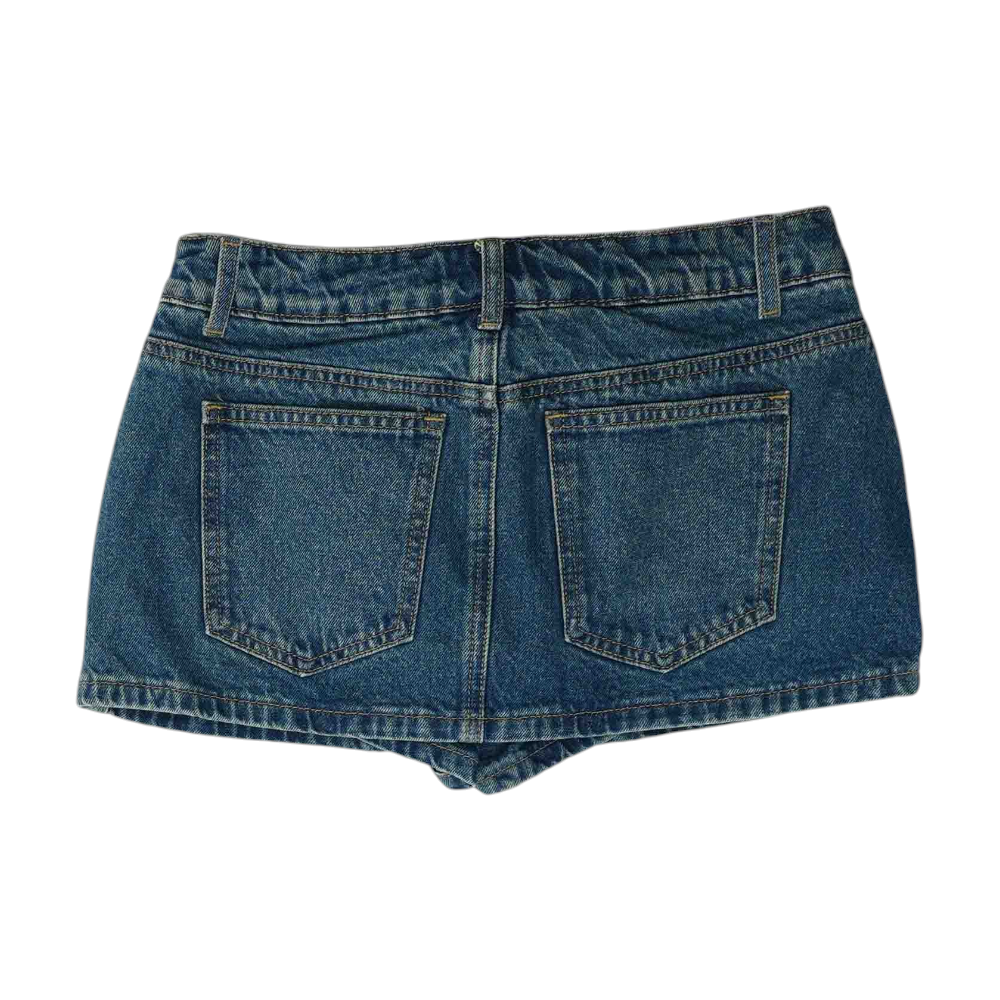 Blue Mini Skort