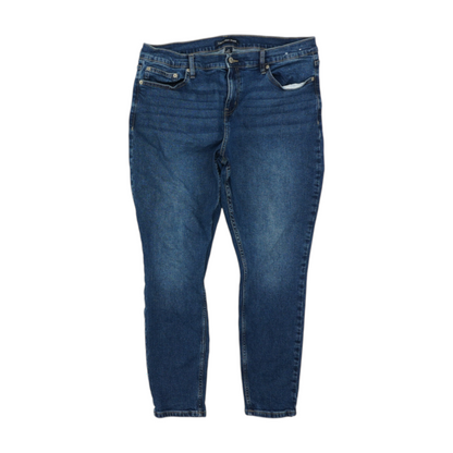 Blue Plus Size Skinny Jeans