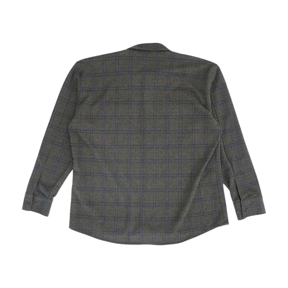 Brown Plaid Flannel Button Down