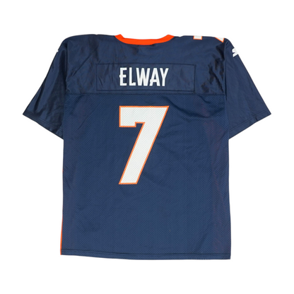 Men's Navy Denver Broncos Short Sleeve Jersey