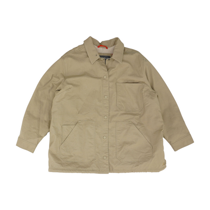 Khaki Solid Jacket