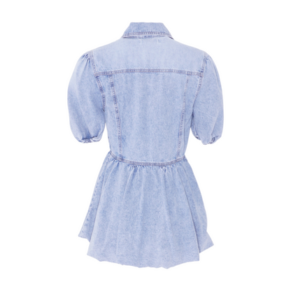 Blue Mini Dress