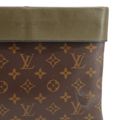 Khaki Monogram Canvas Pochette Tuileries Clutch