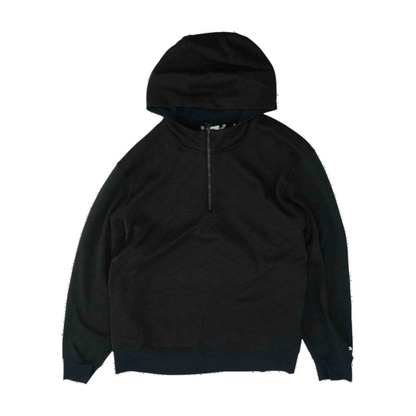 Charcoal Solid 1/4 Zip Pullover