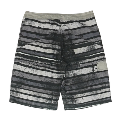 Black Striped Swim Bottom
