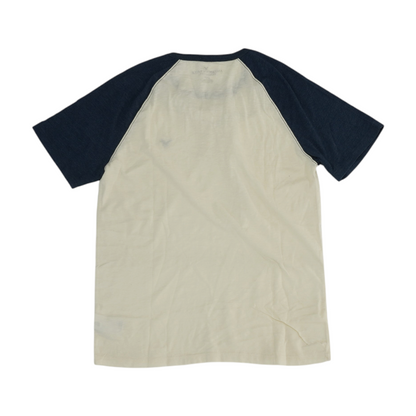 Ivory Solid Henley T-Shirt
