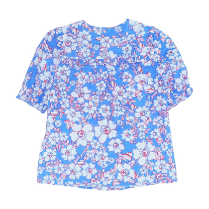 Pink Floral Button Down