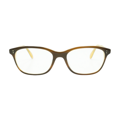 Brown Ashton Rectangle Prescription Eyewear