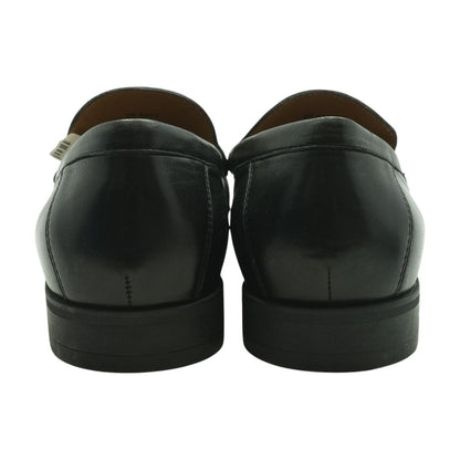 Black Leather Loafer Dress Shoes