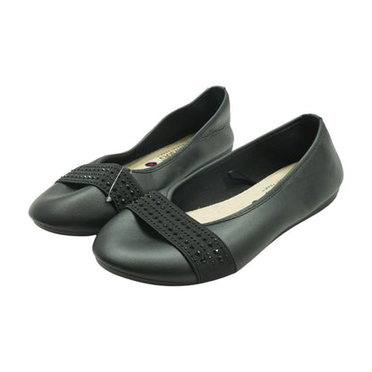Black Ballet Flats
