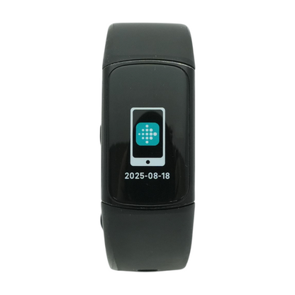 20mm Charge 6 Black Activity Tracker Black Band S/M