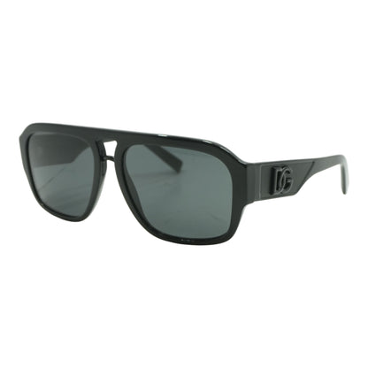 Black DG 4405 Aviator Sunglasses