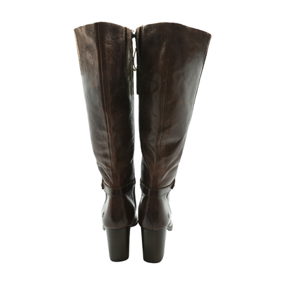 Brown Knee-High Boots