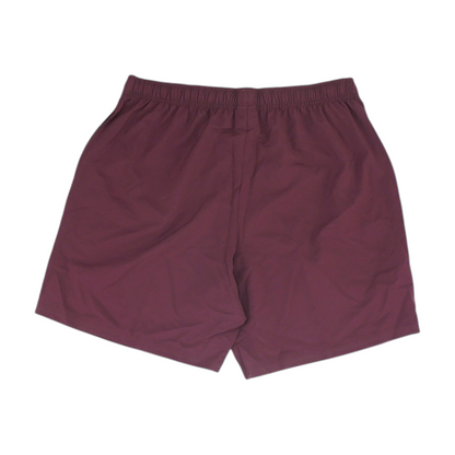 Burgundy Active Shorts