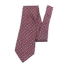 Michael Kors Maroon Check Neck Tie – Image 1