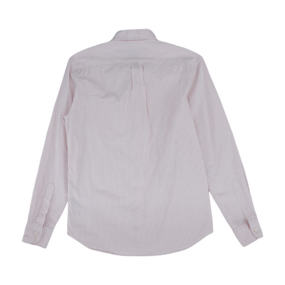 Pink Striped Long Sleeve Button Down