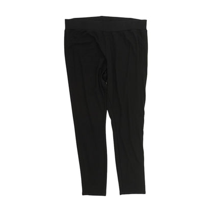 Black Solid Leggings