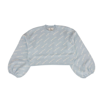 Blue Misc. Knit Top