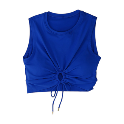 Blue Swim Top