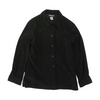 Sag Harbor Vintage Black Petite Button Down – Image 1