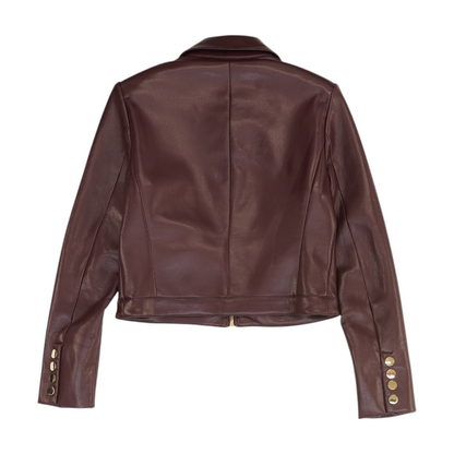 Burgundy Solid Jacket