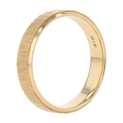 18K Yellow Gold Band