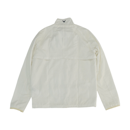White Solid Active Jacket