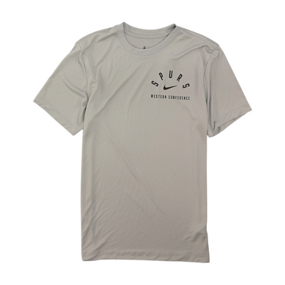 Gray Solid Active T-Shirt
