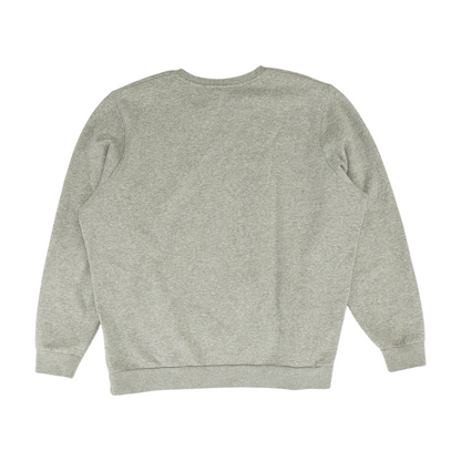 Gray Solid Sweatshirt Pullover