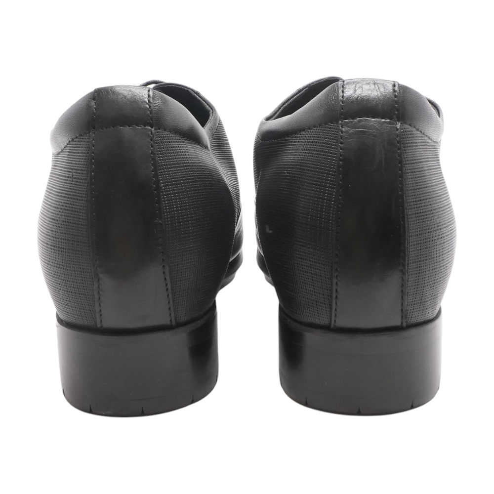 Black Lace-Up Dress Shoes