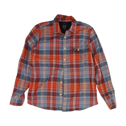 Multi Plaid Flannel Button Down